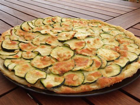 Recette De Tarte Fine Aux Courgettes Et Au Parmesan