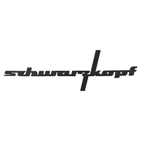 3D Schwarzkopf Logo — The National Roller Coaster Museum and Archives