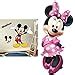 Roommates Mickey Mouse Minnie Bow Tique Giant Peel And Stick Wall