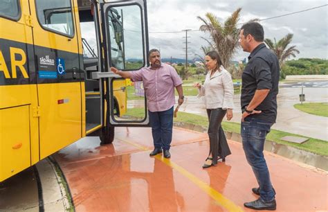 Prefeitura Recebe Nibus Escolar Do Governo Do Estado De S O Paulo