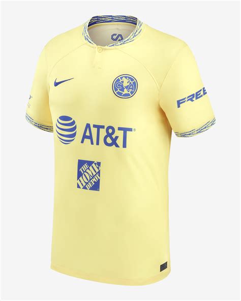 Club America 202223 Stadium Home Guillermo Ochoa Big Kids Nike Dri