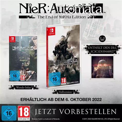 NieR Automata The End Of YoRHa Edition Switch Game Legends