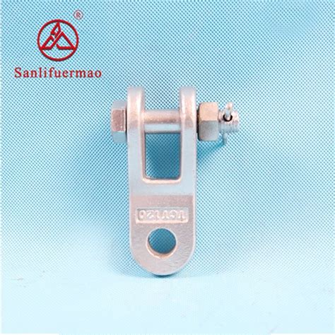 Forged Steel Eye Clevis Adapter Tongue Pole Line Hardware Forged And Hot Dipped Galvanzied