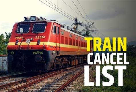 Train Cancelled Big News For Passengers Railways Canceled These Trains On This Route Just