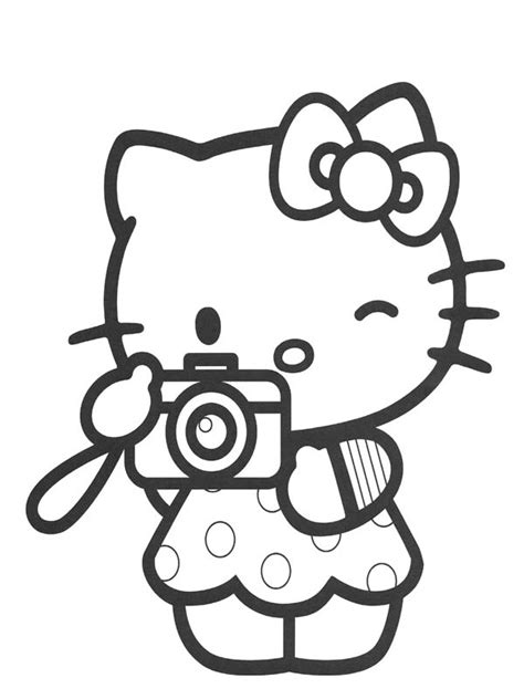 Omalovánky Hello Kitty Fotí Pekneomalovankycz