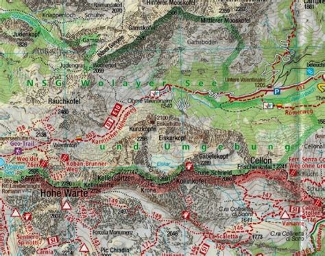 ALPY KARNICKIE I GAILTALSKIE MAPA WODOODPORNA 60 KOMPASS