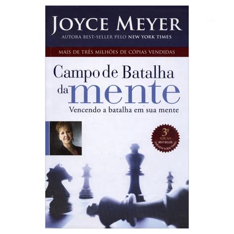 Livro Campo De Batalha Da Mente Joyce Meyer Betel Center Gospel