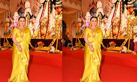 Durga Puja Stars Ranbir Kapoor Rani Mukerji Kajol And More Join