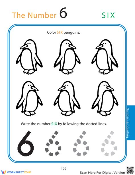 Perilous Penguins The Number Worksheet