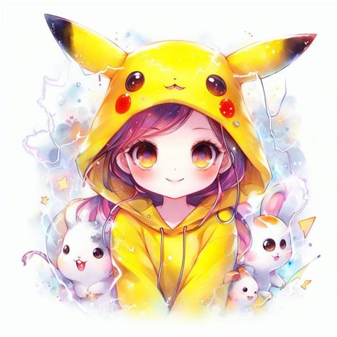 Pikachu girl by DeltaMon25 on DeviantArt