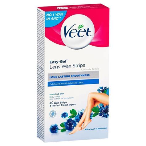 Buy Veet Wax Strips Sensitive 40 Online At Chemist Warehouse®