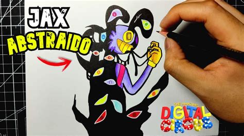 Como Dibujar A Jax Abstraído De The Amazing Digital Circus Drawing