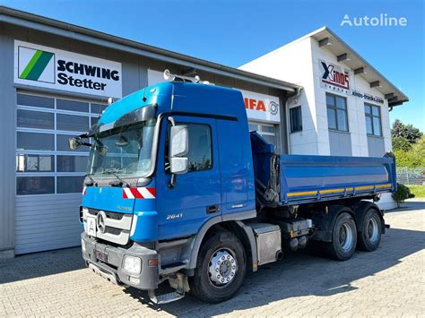 Mercedes Benz Actros Dump Truck For Sale Germany Sulzemoos NZ35621