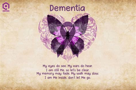 Dementia Alzheimers Awareness By ChippoaDesign | TheHungryJPEG