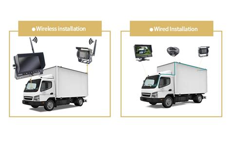 Vehicle Reversing Camera Monitoring Systems Wired Vs Wireless How To