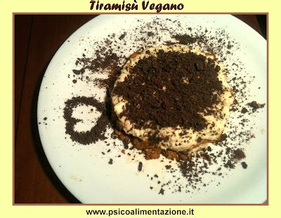 Le ricette della Psicoalimentazione Tiramisù vegano