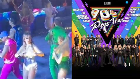 Integrantes Del 90s Pop Tour Se Defienden Por Su Baile “sin Ganas