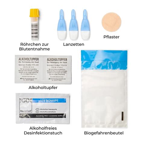 Diabetes Selbsttest Blutzucker Test HbA1c für Zuhause Aportha de