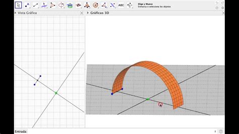 Dibujo De Un Arco Sencillo Con Geogebra Youtube