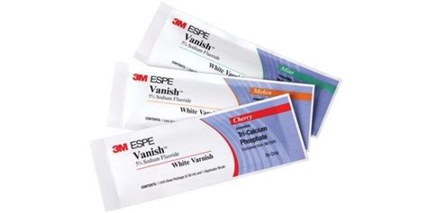 4-pack 3M ESPE Vanish 5% Sodium White Varnish (Mint Flavor) | eBay