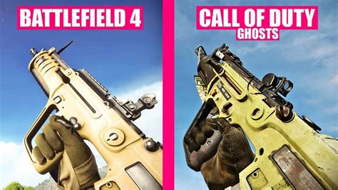 Call Of Duty Ghosts Vs Battlefield 4