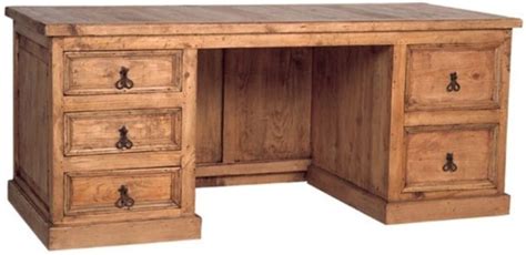 Executive Pine Country Rustic Desk | Rustic desk, Rustic desk ...