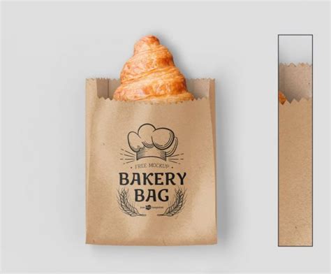 Free Bakery Paper Bag Mockups 3 Packaging Scenes Package Mockups