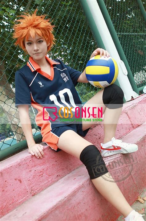 Cosplayonsen Haikyuu Karasuno Uniforme De Voleibol Shoyo Hinata De