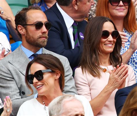 Pippa Middleton Wears All Pink Outfit To Wimbledon