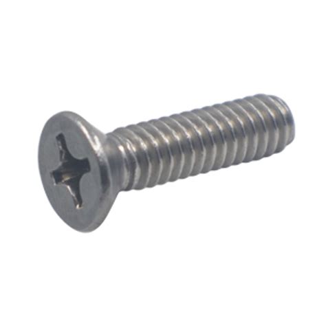 Ss Phillips Flat Head Machine Screws Sts Industrial