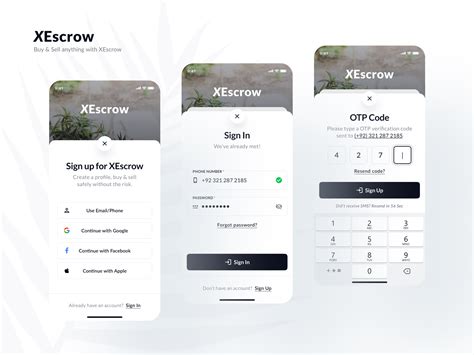 Sign In Sign Up OTP Verification UI UX Design By Zulqurnain On Dribbble