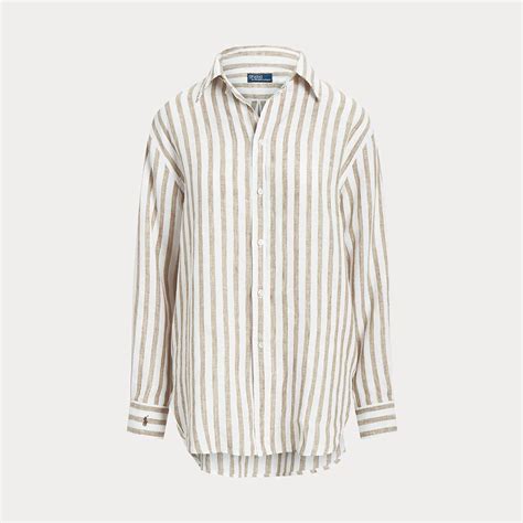 Ralph Lauren Striped Linen Shirt Meghan Maven