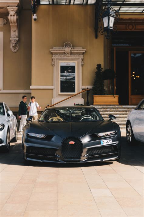 Bugatti Chiron Sport in a satin/matte black spec [OC] : r/supercars