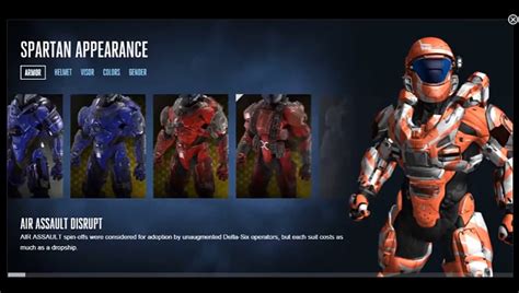 Halo 4 Spartan Armor Customization