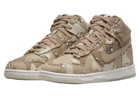 Nike Dunk High Wmns Desert Camo Dx Kicksonfire