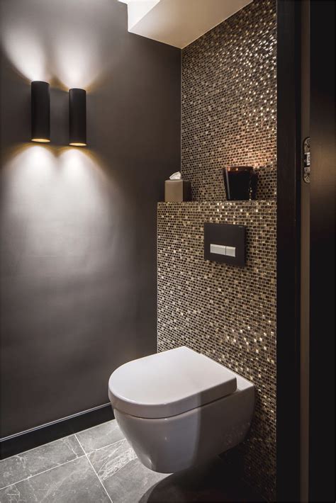 Badewanne Fliesen Luxus Idee G Ste Wc Mosaik Glimmer Dunkle W Nde