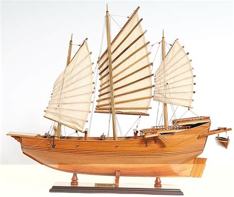 Chinese Junk Model B030 By Old Modern Handicrafts Chinese Junk Boats