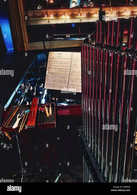 Les Instruments Percussion Comprennent Des Cloches Tubulaires