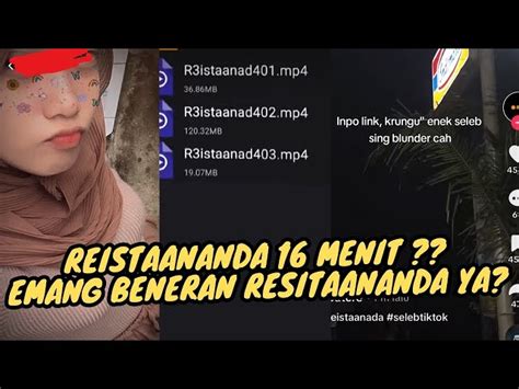 Viral TikTok Reistaanada Juga Ramai Di Twitter X 16 Menit Emang