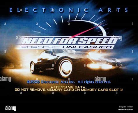 Need For Speed Porsche Unleashed Sony Playstation 1 PS1 PSX