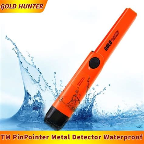 Gold Hunter Tmr Waterproof Pinpointer Metal Detector Rechargeable Metal