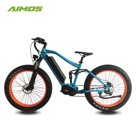 Aimos MID Drive Fat Tire Ebike With LCD Display For Performance Riding