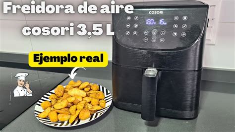 Freidora De Aire COSORI 3 5 Litros 100 Recetas Review COMPLETA