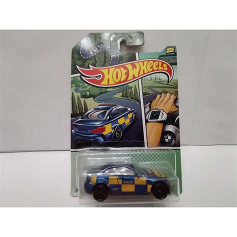BMW F87 M2 2016 POLICE UK 3 5 AUTOMOTIVE POLICE 1 64 HOT WHEELS BCN STOCK CARS