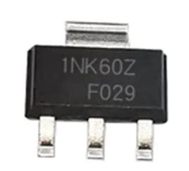 Kit 1000 Peças Transistor Mosfet STN1NK60Z SOT 223 4 SMD Transistores