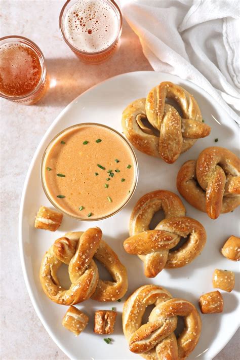 Pretzel Cheese Dip Easy 3 Ingredient Beer Cheese Dip