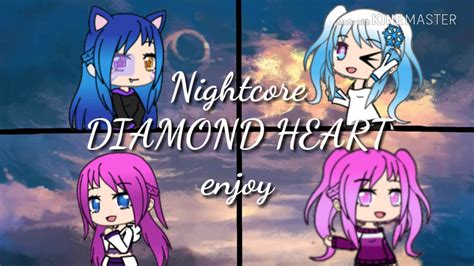 [nightcore] Diamond Heart ~gacha Life~ Youtube