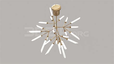 8781 Free 3ds Max Ceiling Light Model Download