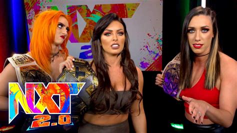 Toxic Attraction Runs The Nxt 2 0 Womens Division Wwe Digital