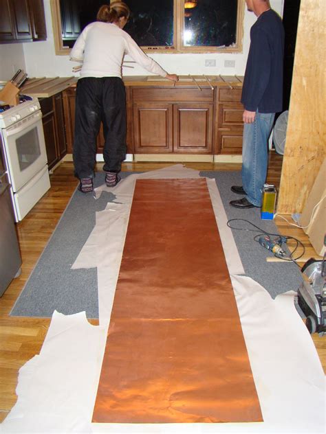 The kitchen and DIY Copper Countertops